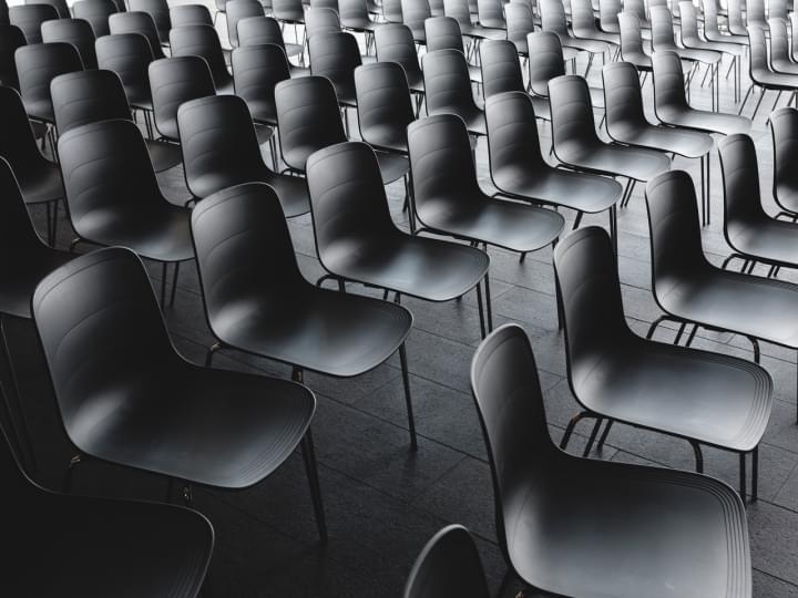 Rows of chairs